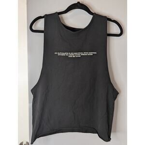 Alphalete Performance Muscle Tank Athletic Inspiration Men's Large Black